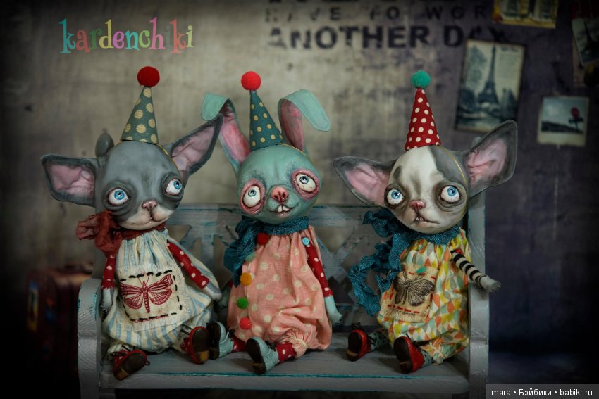 Kardenchiki art dolls, новые работы