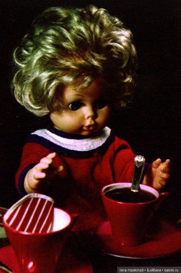 Открытки, прошлых лет.. Куклы и игрушки