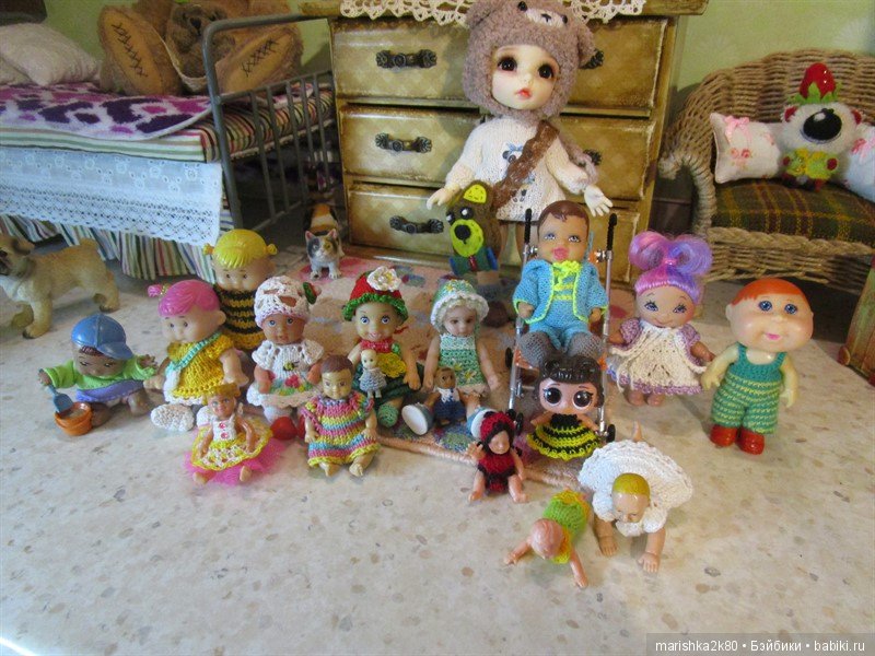 Кучка малышей до 7 см — Мини (фото 5)