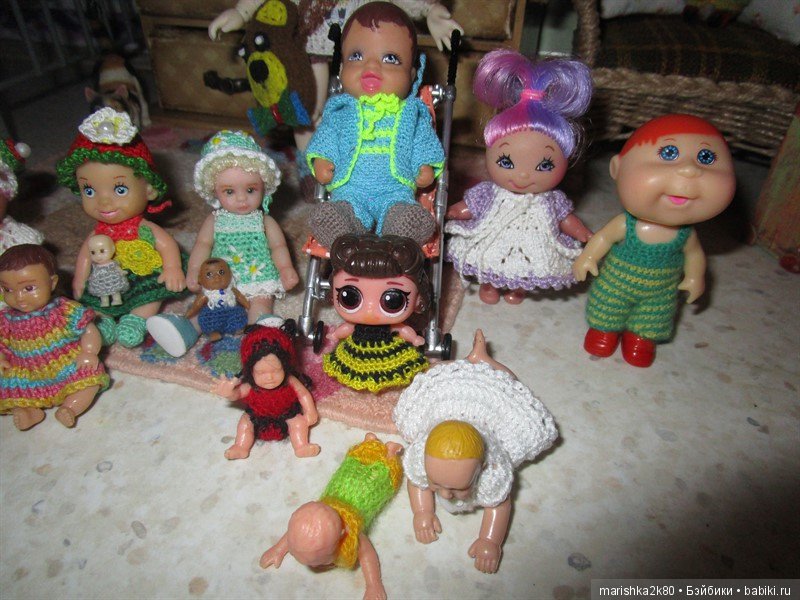 Кучка малышей до 7 см — Мини (фото 8)