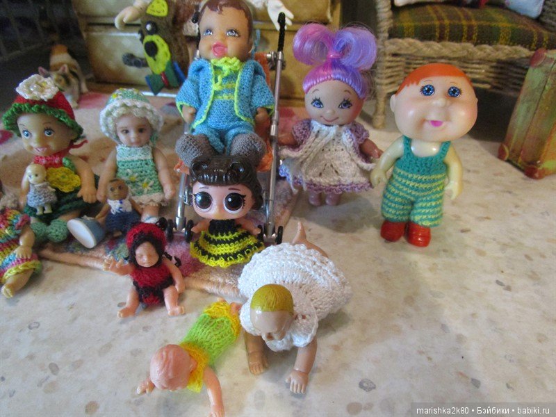 Кучка малышей до 7 см — Мини (фото 7)