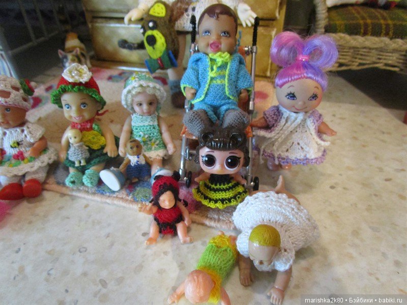 Кучка малышей до 7 см — Мини (фото 4)