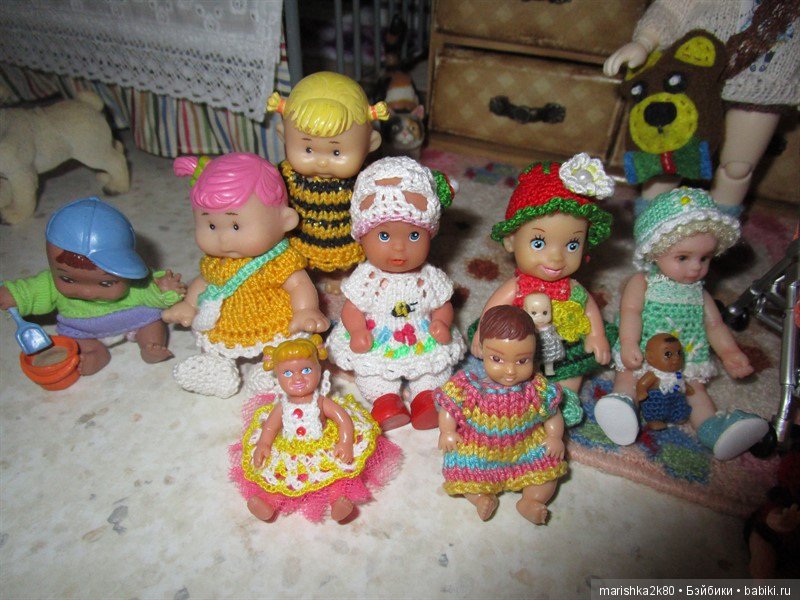 Кучка малышей до 7 см — Мини (фото 9)