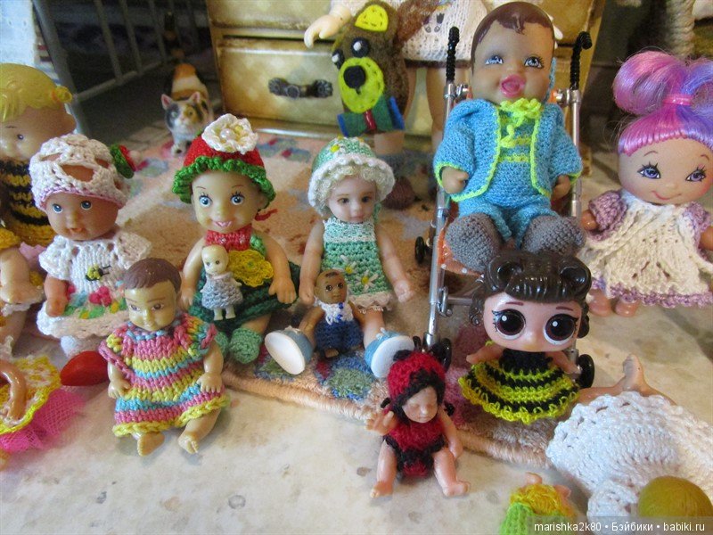 Кучка малышей до 7 см — Мини (фото 6)