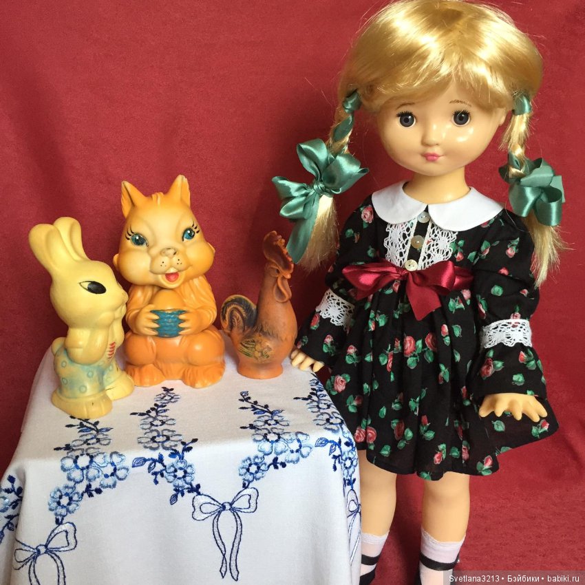 Кукла после реставрации — Реставрация и преображение кукол: ремонт (фото 3)