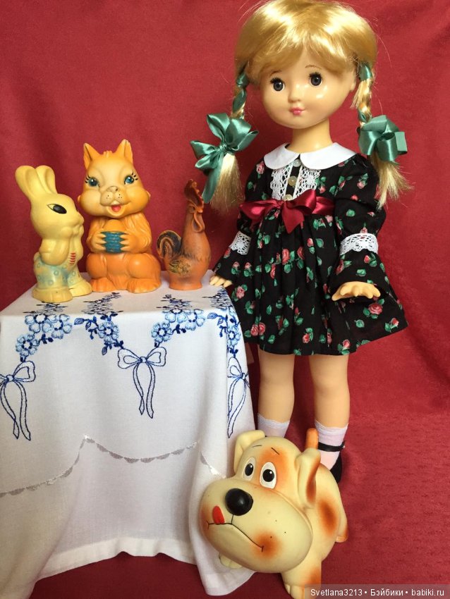 Кукла после реставрации — Реставрация и преображение кукол: ремонт (фото 4)