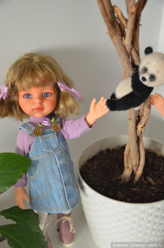 Две сестрёнки. ООАК куколок Paola Reina