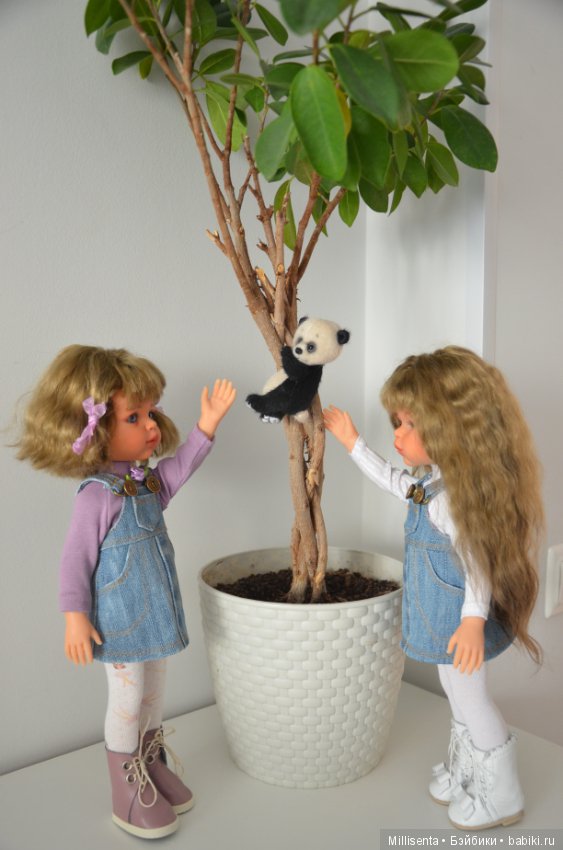 Две сестрёнки. ООАК куколок Paola Reina