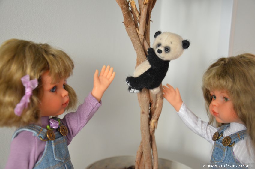 Две сестрёнки. ООАК куколок Paola Reina