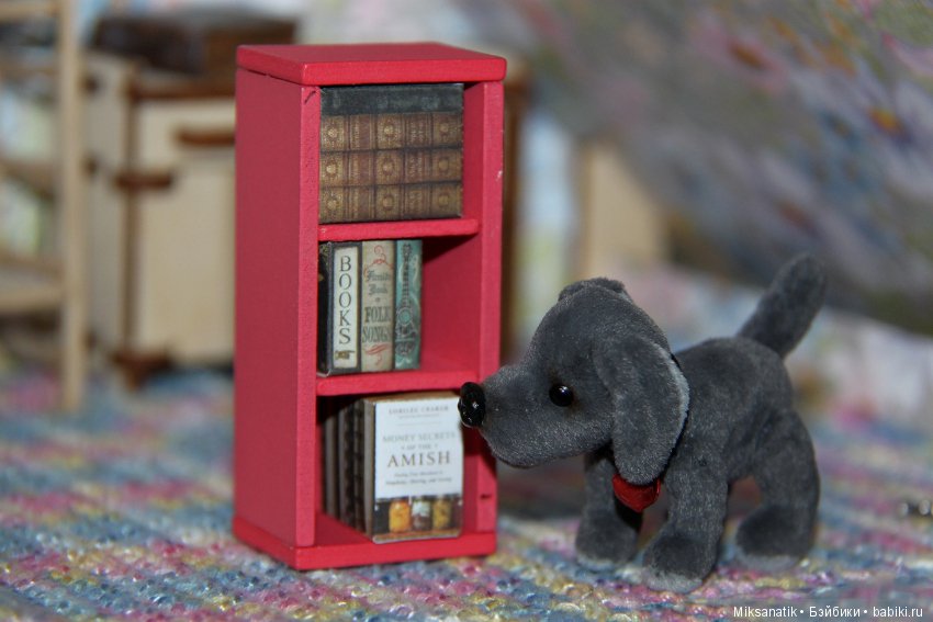Миниатюрные книги и зверята
