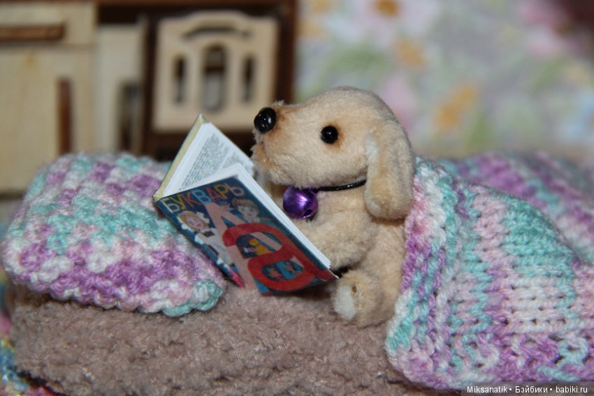 Миниатюрные книги и зверята