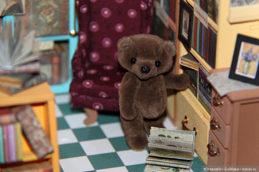 Миниатюрные книги и зверята