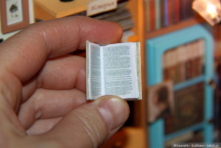 Миниатюрные книги и зверята (фото 3)