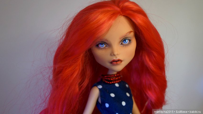 Леди в стиле Pin-up — ООАК Monster High и Ever After High: репейнт (фото 6)