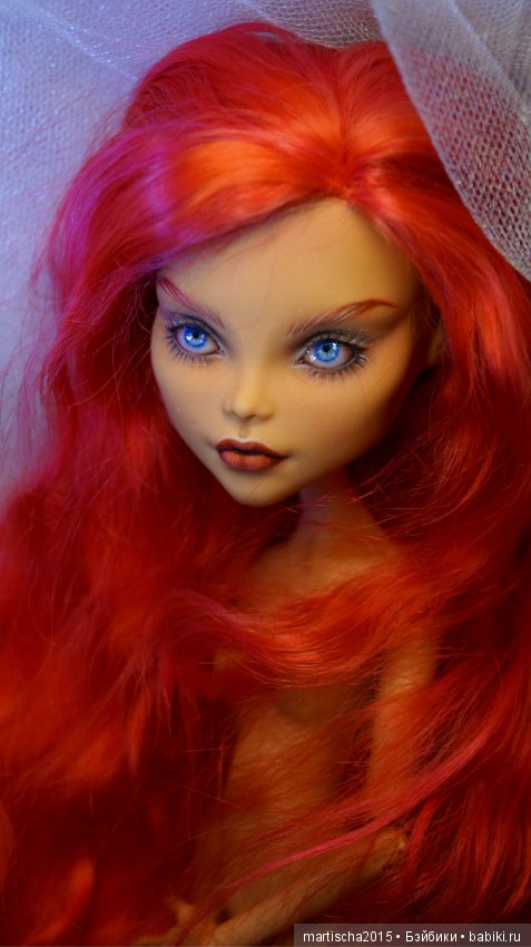 Леди в стиле Pin-up — ООАК Monster High и Ever After High: репейнт (фото 2)
