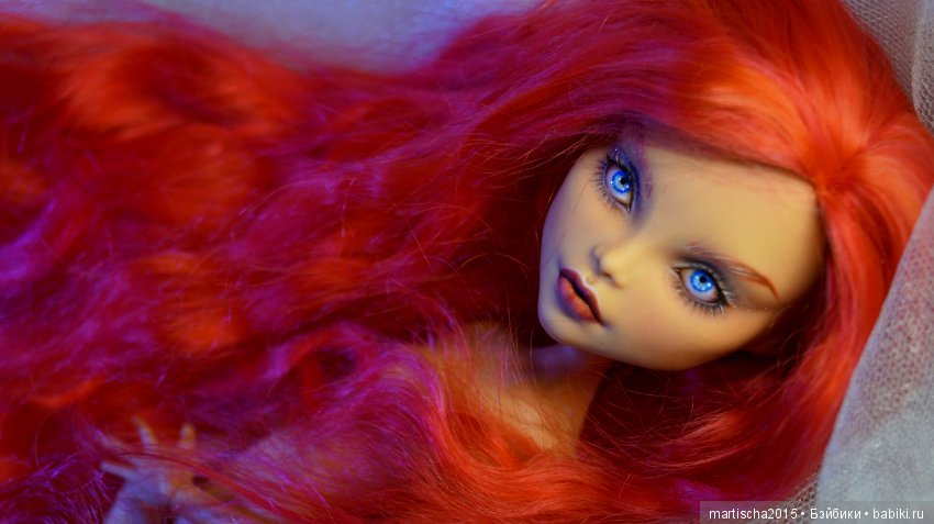 Леди в стиле Pin-up — ООАК Monster High и Ever After High: репейнт