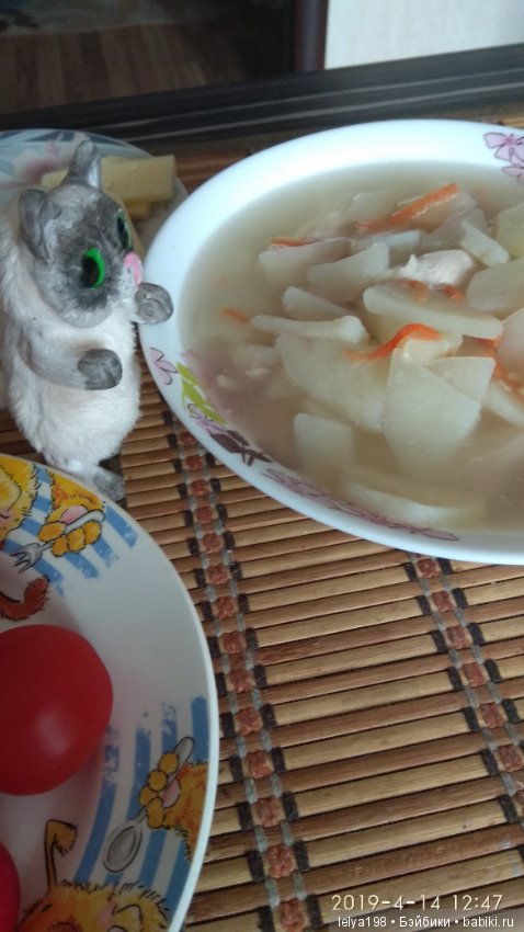 Котики проказники — Игрушки в смешанной технике (мех и глина): Арт