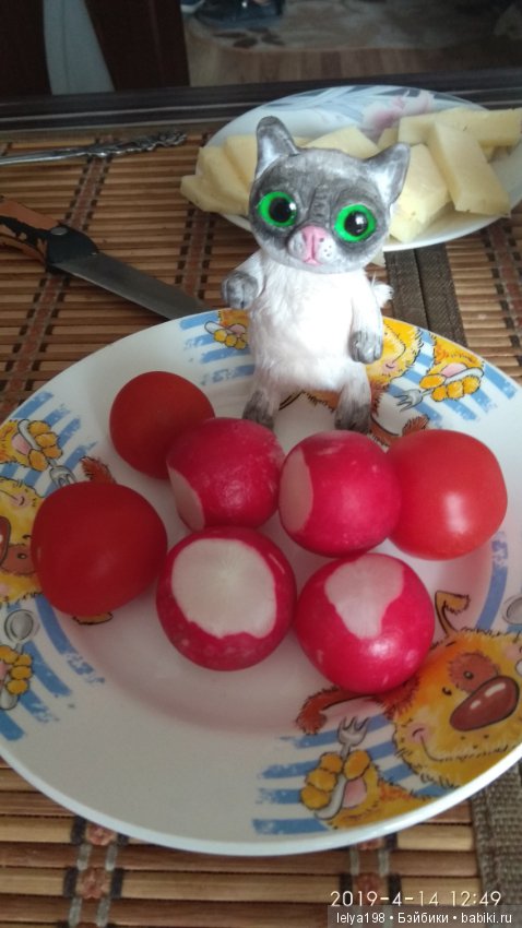 Котики проказники — Игрушки в смешанной технике (мех и глина): Арт