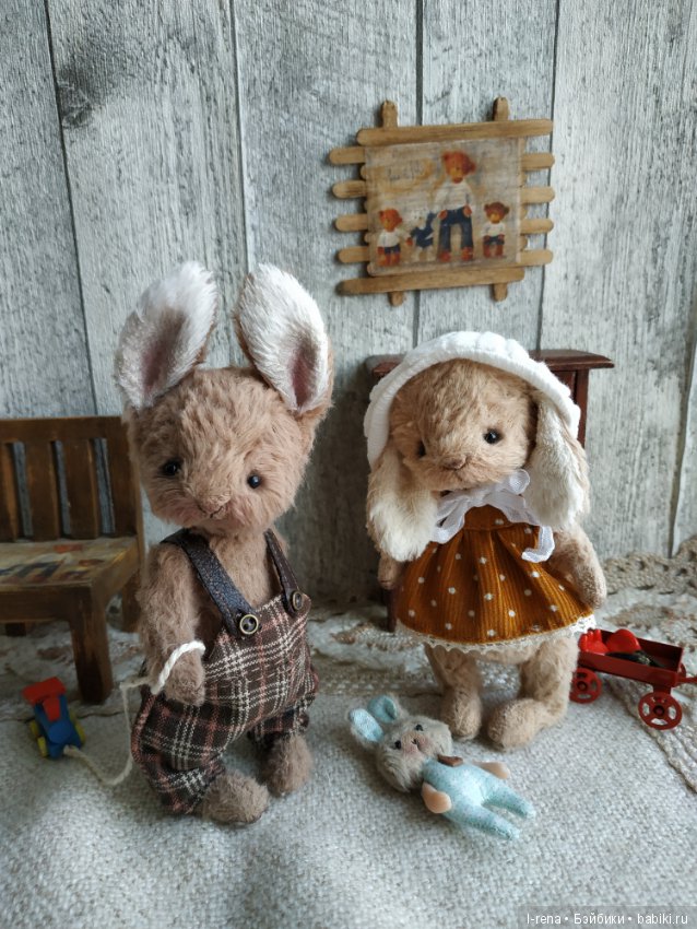 Максимка и Аринка — Авторские мишки Тедди и друзья: фото (фото 2)