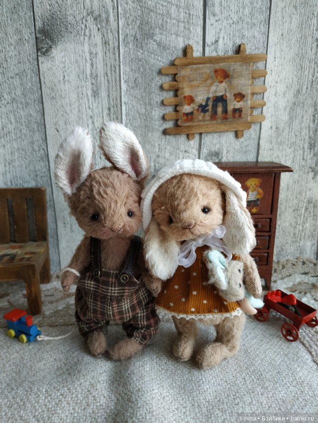 Максимка и Аринка — Авторские мишки Тедди и друзья: фото