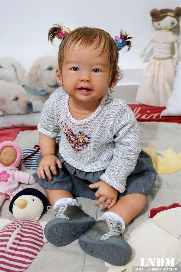 Кукла реборн из молда Teegan скульптора Ping Lau, автор прототипа Marie Metayer (фото 7)