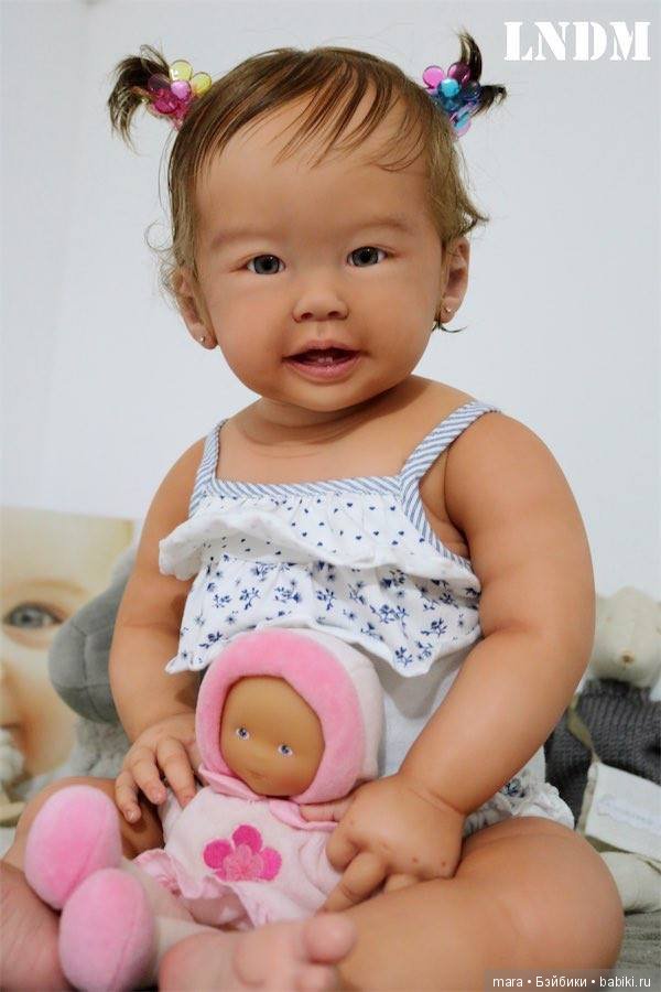 Кукла реборн из молда Teegan скульптора Ping Lau, автор прототипа Marie Metayer (фото 9)