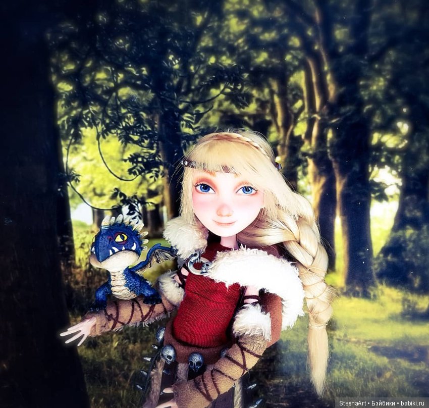 Астрид. Мой новый ООАК — Куклы Monster High и Ever After High: G1 (фото 7)