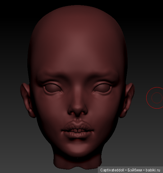 Авторская шарнирная кукла в Zbrush. Автор Юлия Нечаева (фото 8)