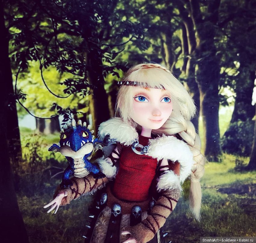 Астрид. Мой новый ООАК — Куклы Monster High и Ever After High: G1 (фото 8)