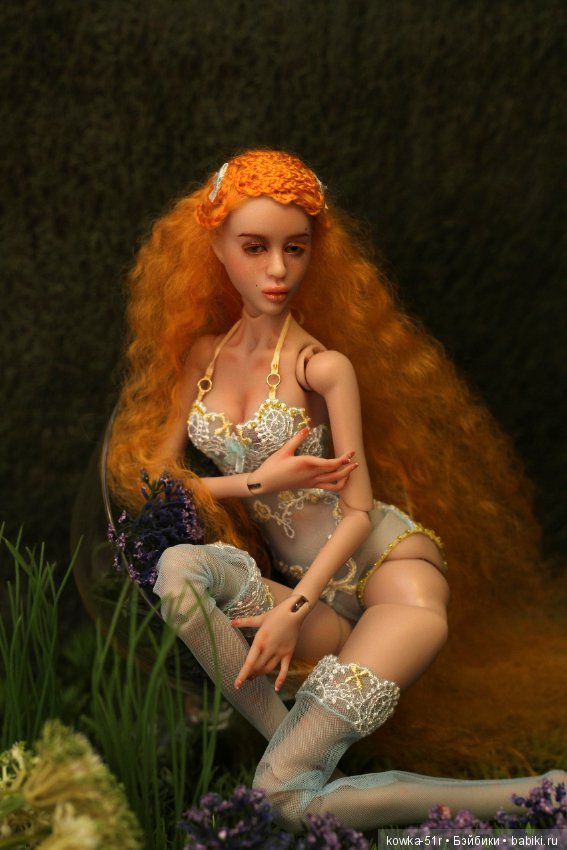 Суламифъ образ 2 — Авторские шарнирные куклы своими руками: лепка (фото 10)