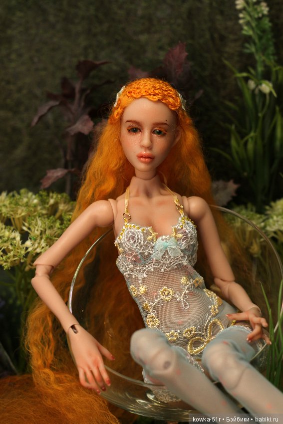 Суламифъ образ 2 — Авторские шарнирные куклы своими руками: лепка (фото 3)