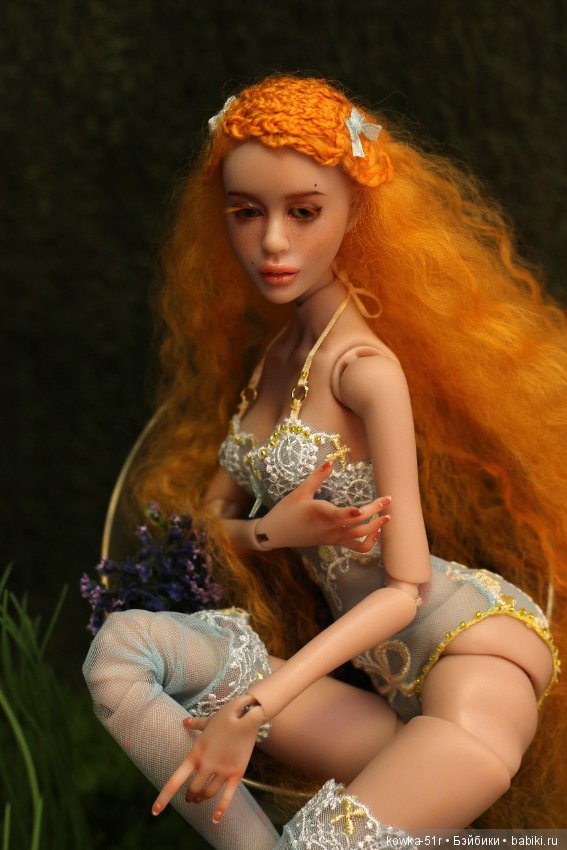 Суламифъ образ 2 — Авторские шарнирные куклы своими руками: лепка (фото 8)