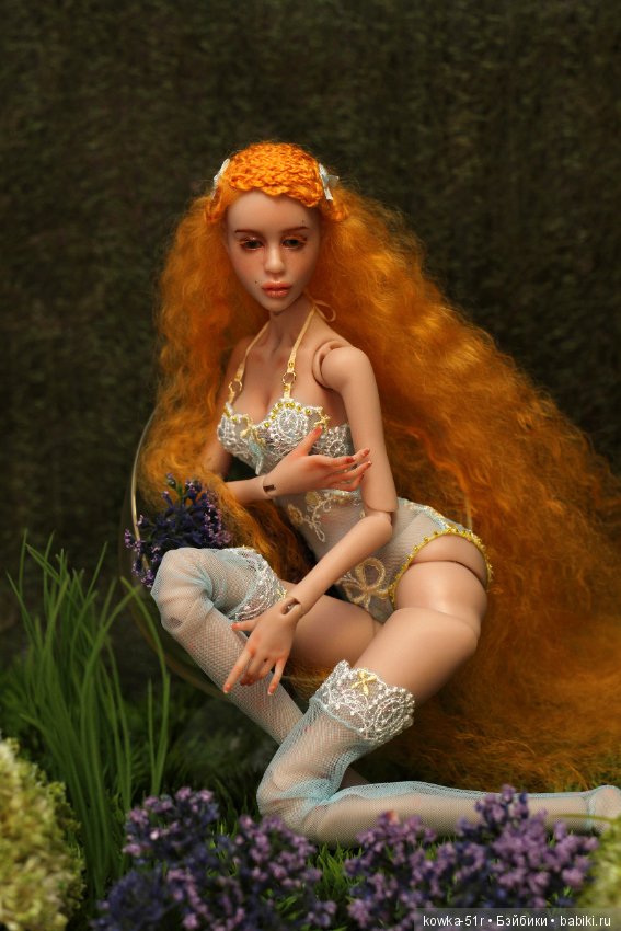 Суламифъ образ 2 — Авторские шарнирные куклы своими руками: лепка (фото 7)