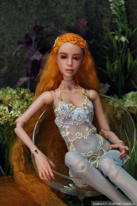 Суламифъ образ 2 — Авторские шарнирные куклы своими руками: лепка (фото 4)