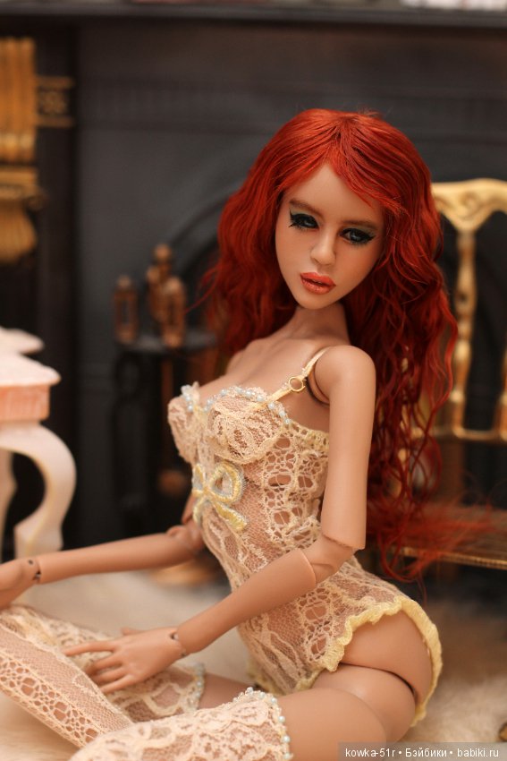 Суламифъ образ 7 — Авторские шарнирные куклы своими руками: лепка (фото 9)