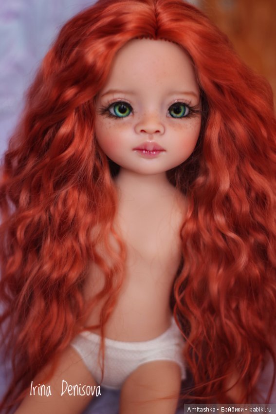 Рыжулька из Маники ООАК — ООАК Paola Reina (Паола Рейна) и испанских кукол: перерисовка (фото 3)