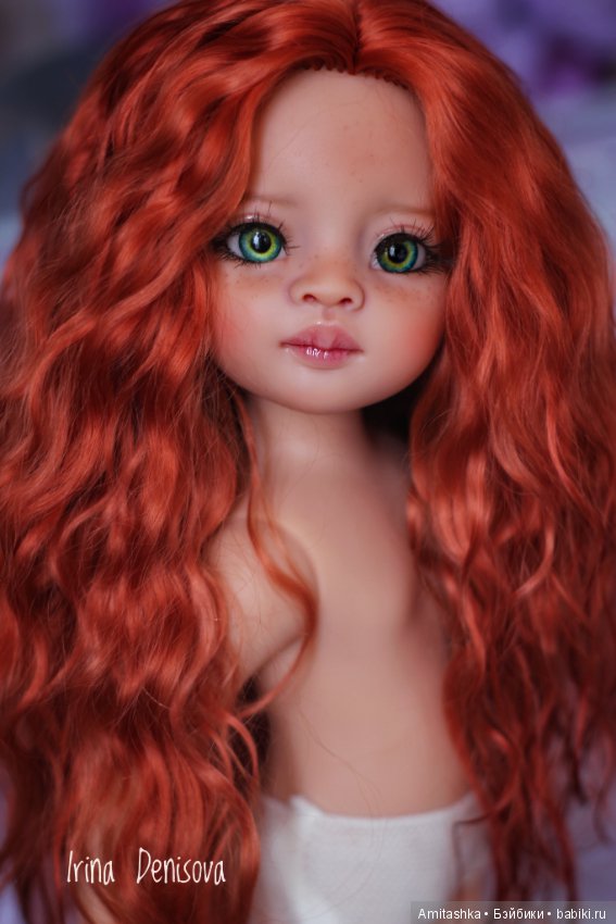 Рыжулька из Маники ООАК — ООАК Paola Reina (Паола Рейна) и испанских кукол: перерисовка