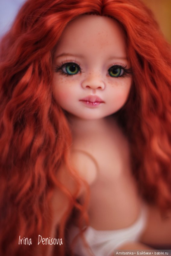 Рыжулька из Маники ООАК — ООАК Paola Reina (Паола Рейна) и испанских кукол: перерисовка (фото 4)