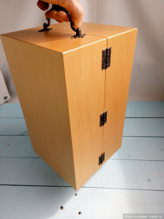 Шкаф - бокс для кукол — Мебель для кукол и домиков: фото (фото 7)