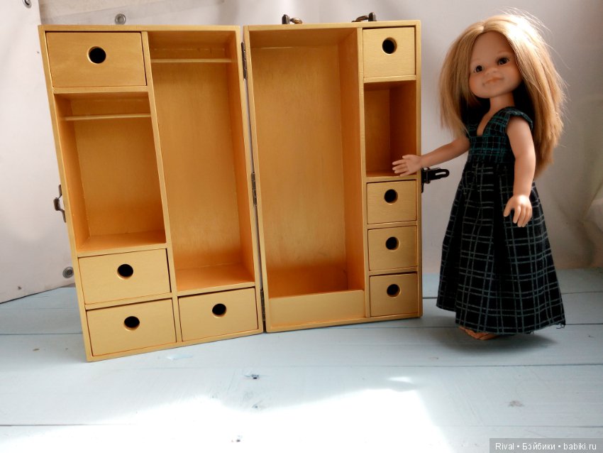Шкаф - бокс для кукол — Мебель для кукол и домиков: фото