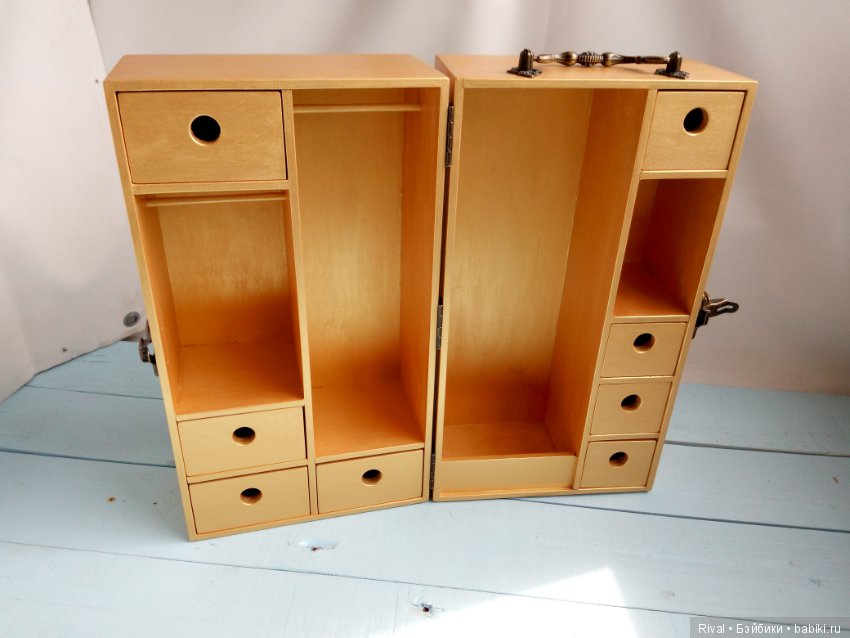Шкаф - бокс для кукол — Мебель для кукол и домиков: фото