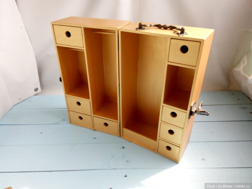 Шкаф - бокс для кукол — Мебель для кукол и домиков: фото
