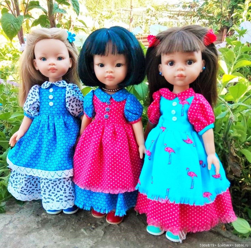 В ожидании лета — Испанские куклы (разное): Vestida de Azul