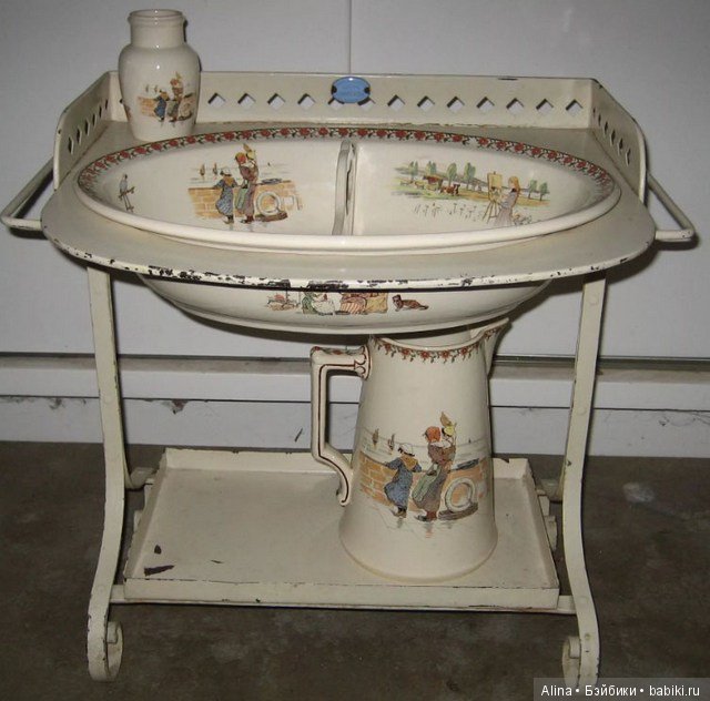 Кукольные уборные — Антикварные игрушки и домики: елочные украшения (фото 7)