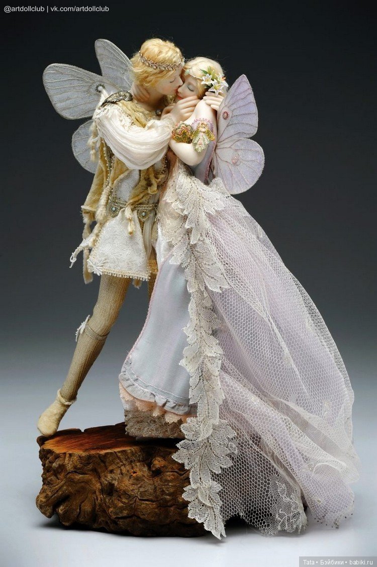 Поцелуй в творчестве американской кукольницы Stephanie Blythe