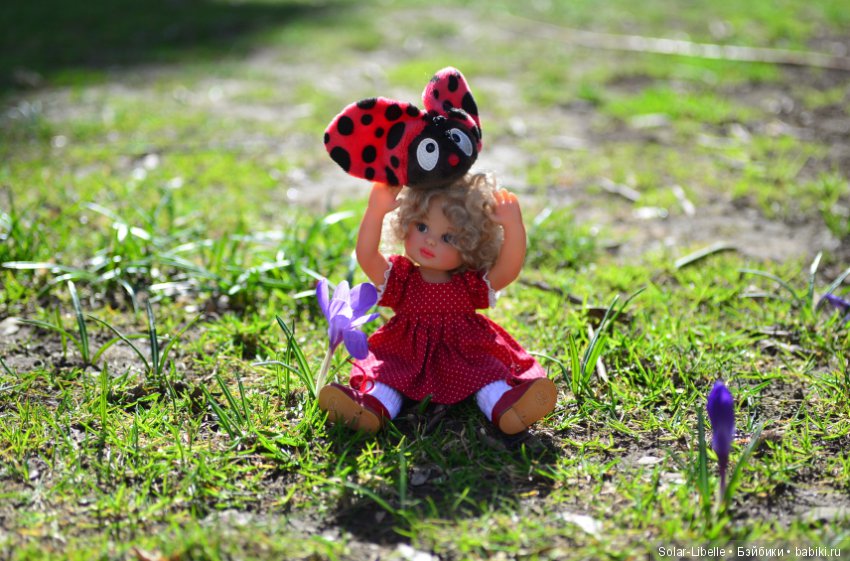 Весна и куколки Gabriele Müller на прогулке (фото 6)