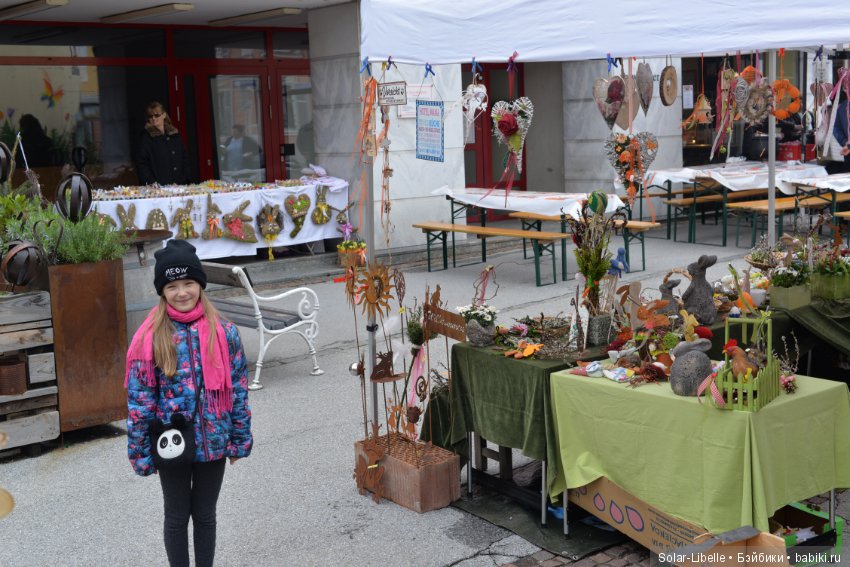 Весна и куколки Gabriele Müller на прогулке