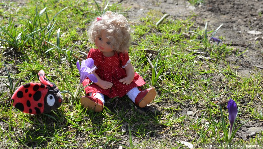 Весна и куколки Gabriele Müller на прогулке (фото 5)