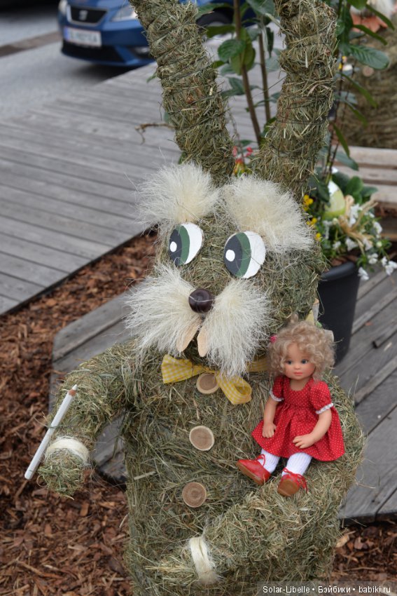 Весна и куколки Gabriele Müller на прогулке
