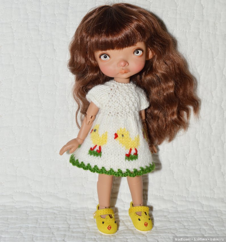 Наномода: платья для крошек 9-16 см (фото 7)